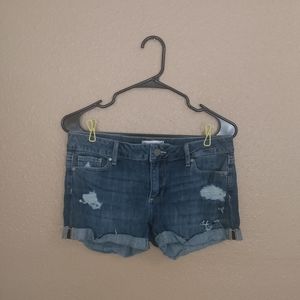 PAIGE Distressed Ripped Trendy Shorts